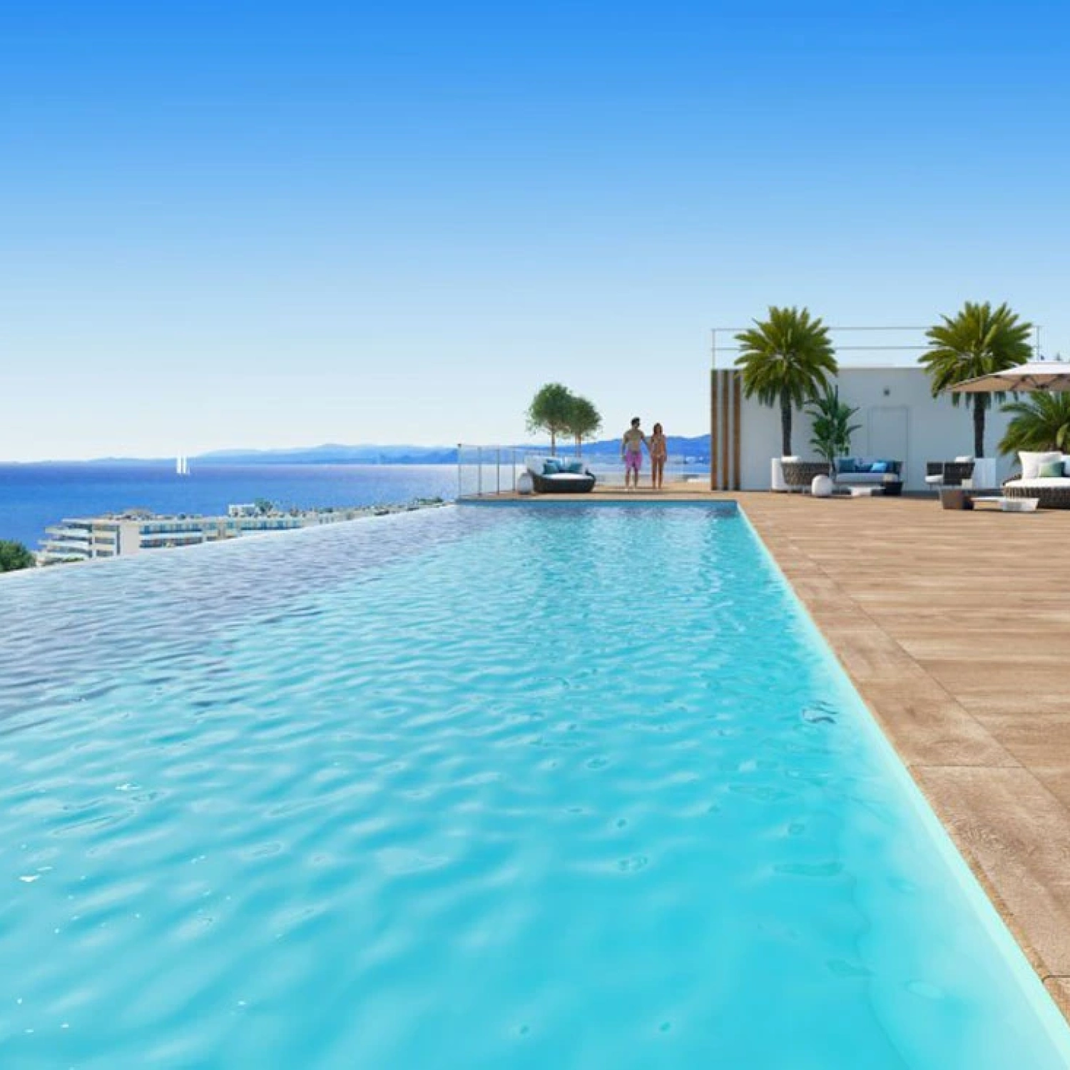 st-laurent-du-var-acheter dans le neuf côte dazur vue piscine résidence secondaire côte d'azur